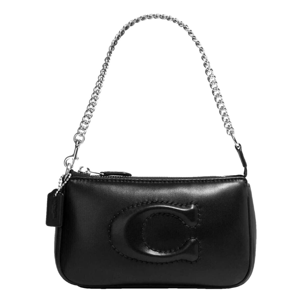 Coach Nolita 19 with Signature Quilting Black Leather CJ527