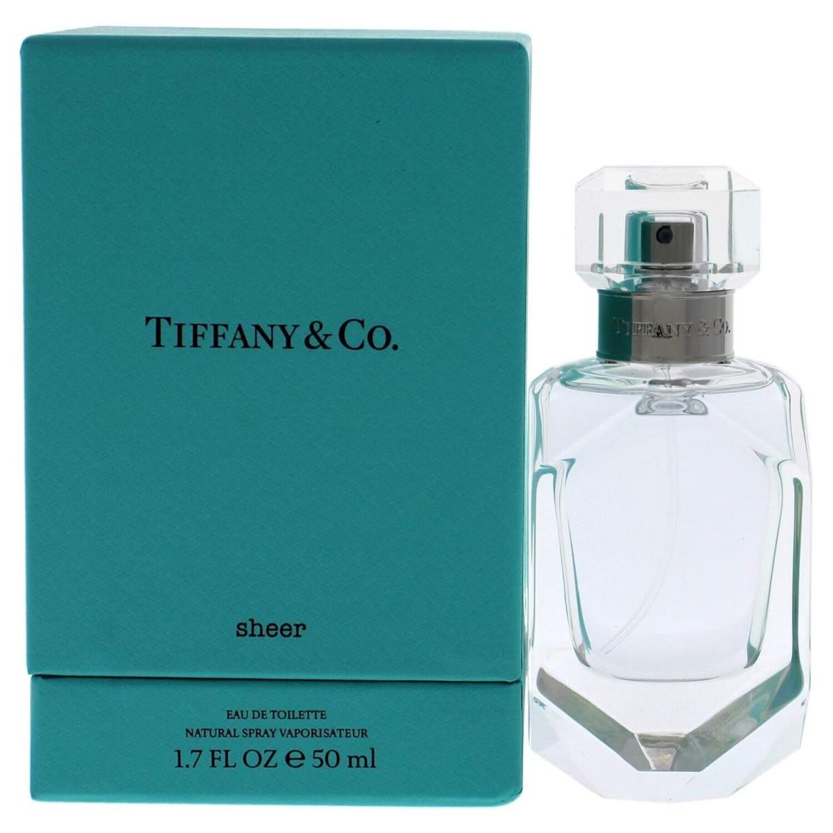 Tiffany Sheer by Tiffany 1.7 oz Eau De Toilette Spray For Women Box