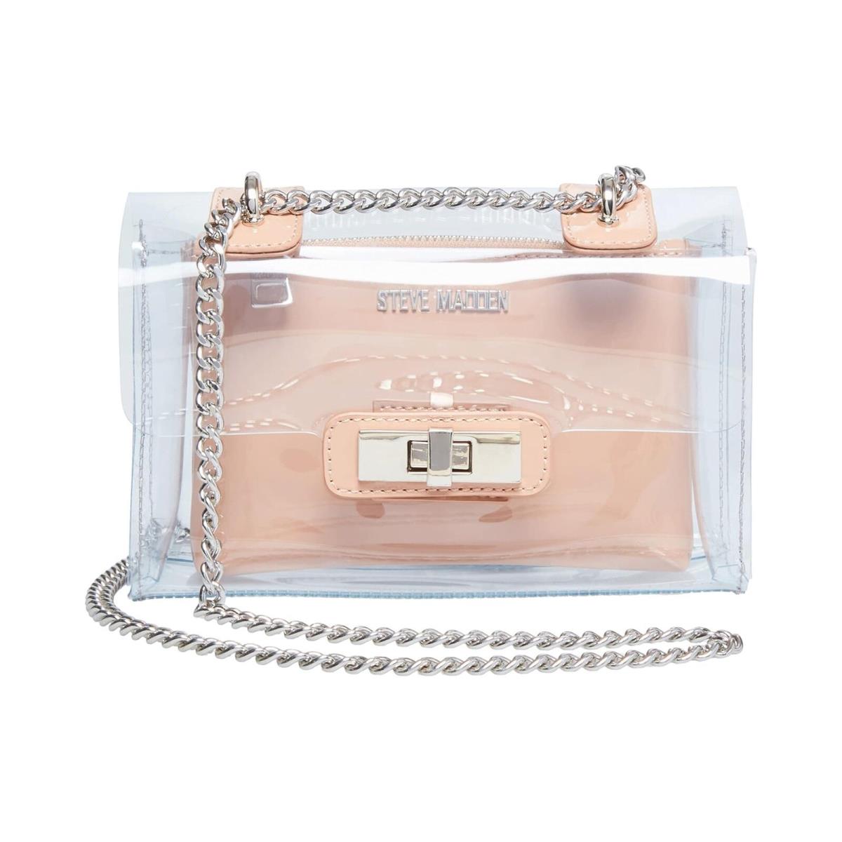 Steve Madden Clear Scene Lucite Women Cross Body