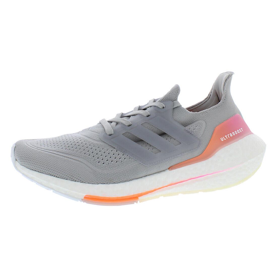 Adidas Ultraboost 21 Womens Shoes - Grey/White, Main: Grey