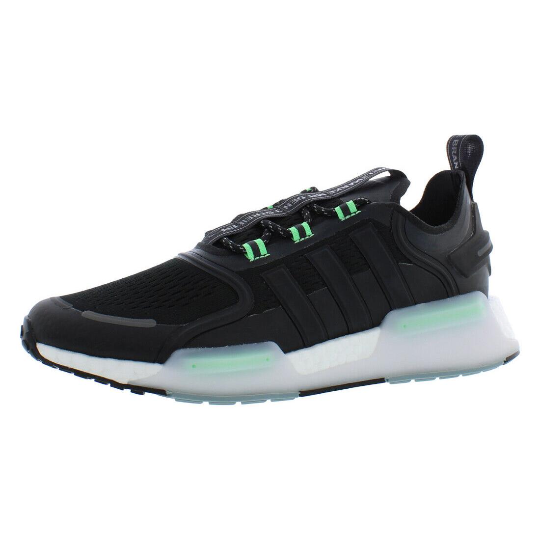 Adidas Nmd_V3 Mens Shoes - Black/Green, Main: Black