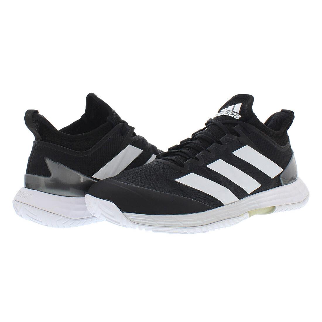 Adidas Adizero Ubersonic 4 Mens Shoes - Black/Silver, Main: Black