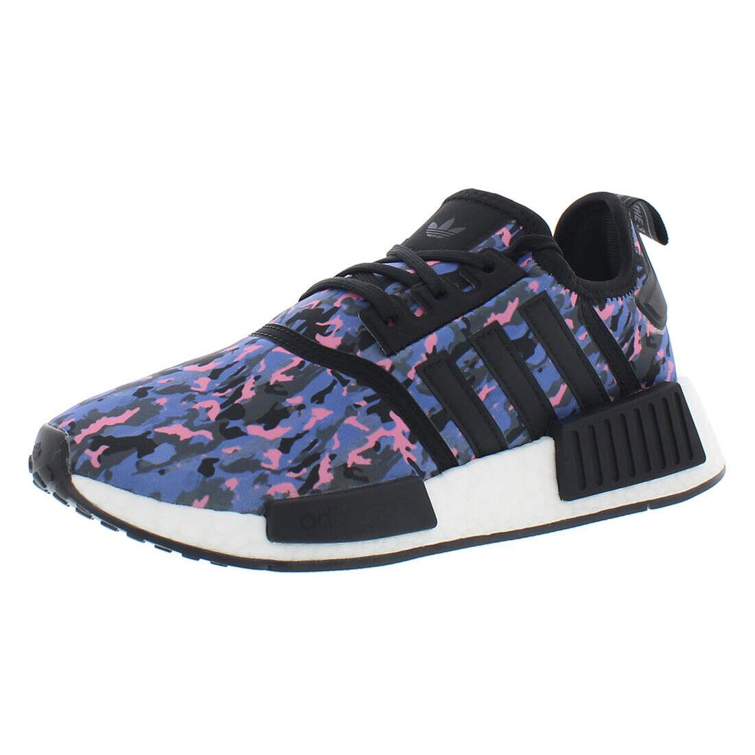 Adidas Nmd_R1 Boys Shoes - Purple/Pink, Main: Purple