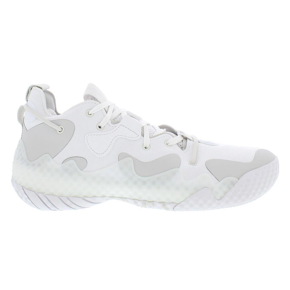 Adidas Sm Harden Vol 6 Unisex Shoes - White/Dove, Main: White