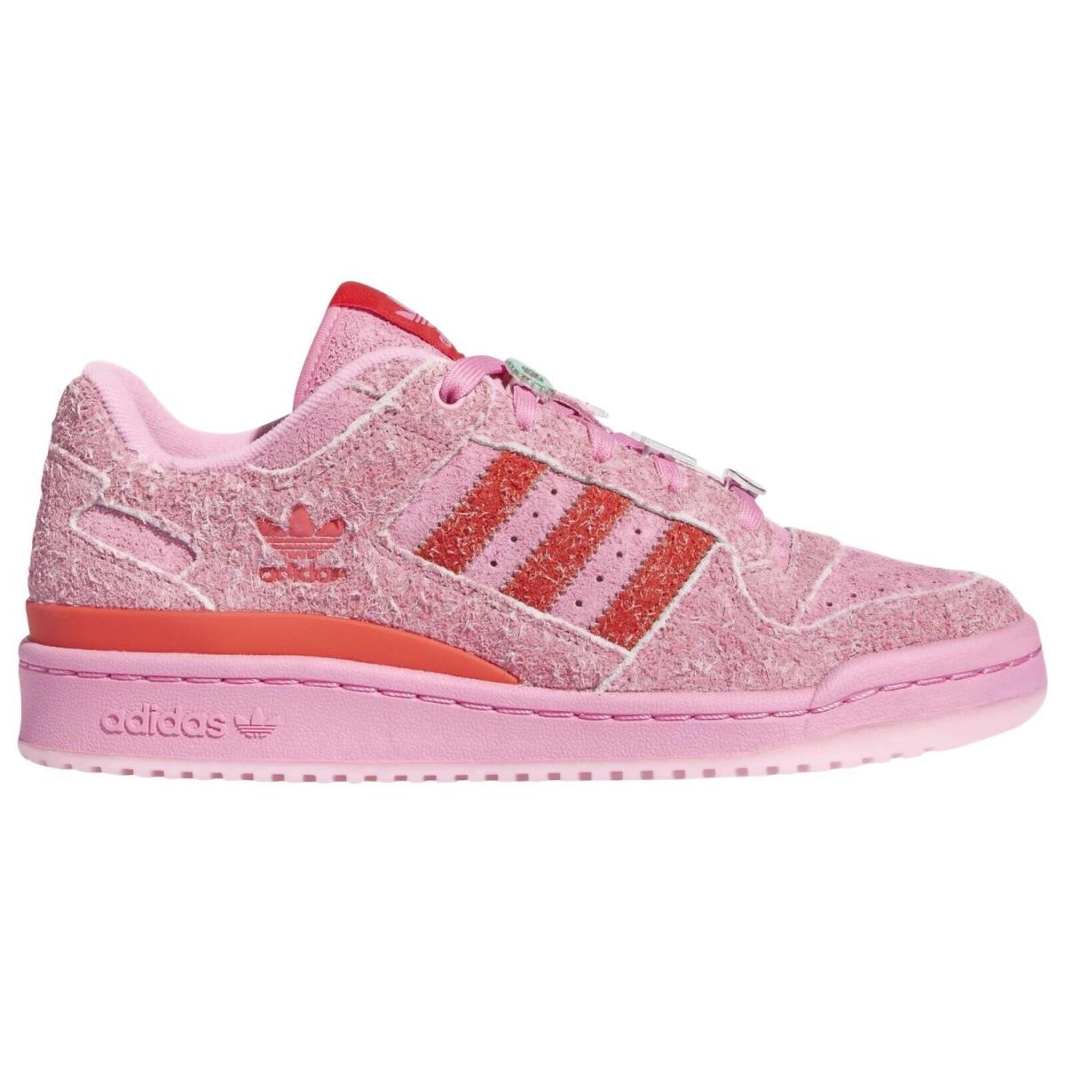 Adidas Originals Forum Low Classic x The Grinch Women`s Sneakers Casual Shoes - Pink, Manufacturer: Pink/Red