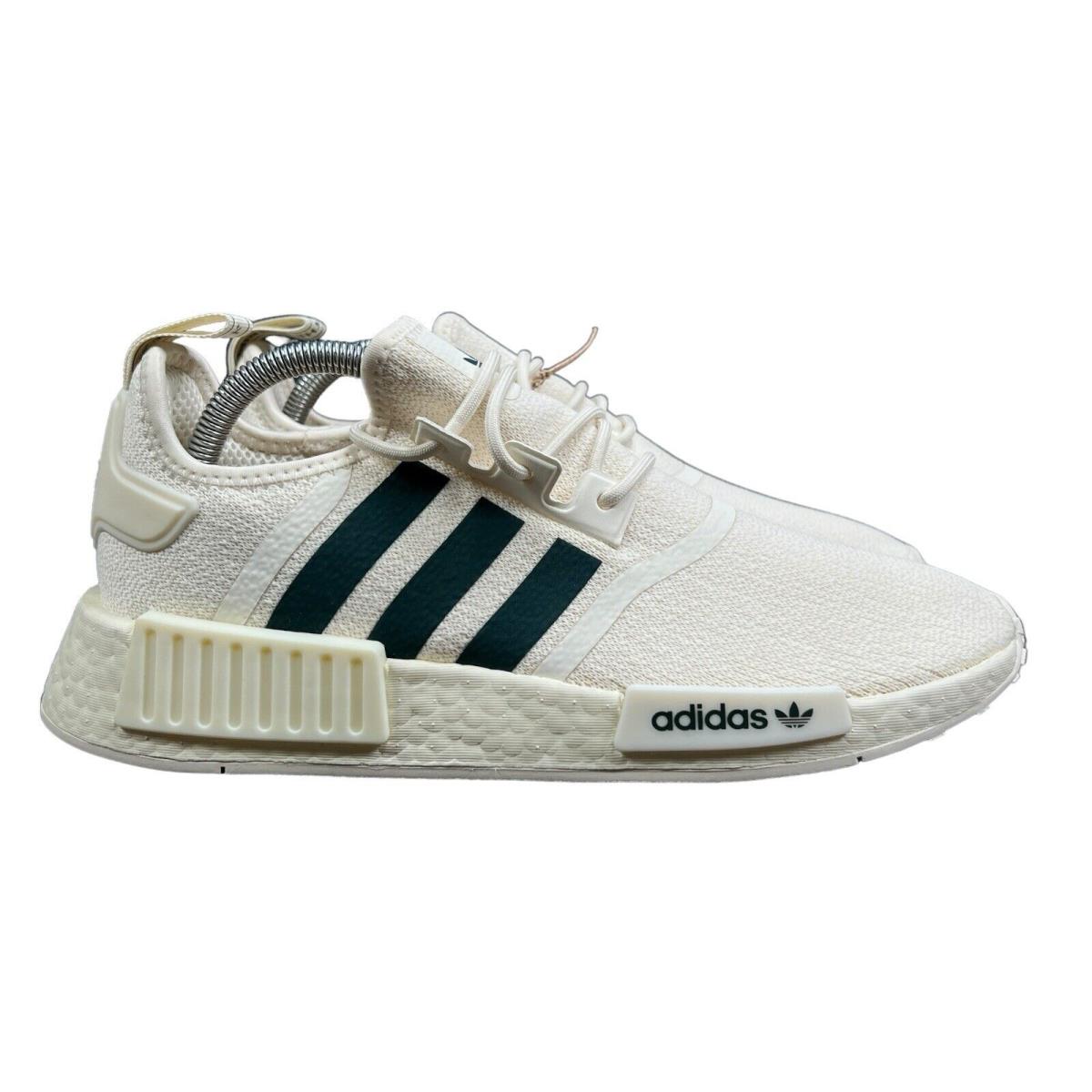 Adidas NMD_R1 Cream White Mineral Green Shoes FZ6001 Women`s Sizes 7 - 10 - Ivory