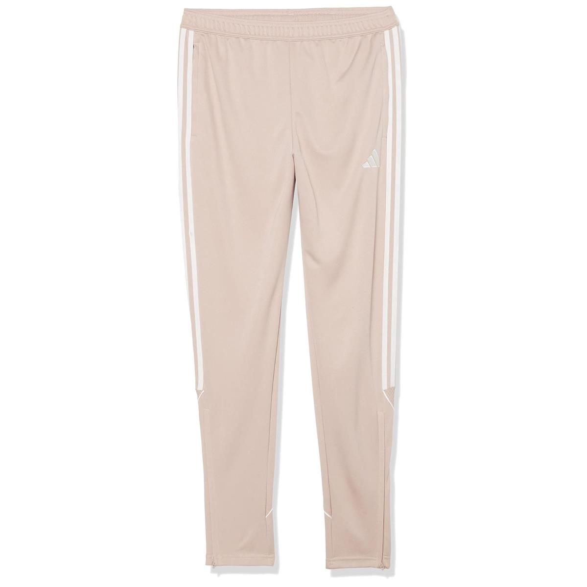 Man`s Pants Adidas Tiro `23 Pants Wonder Taupe/White