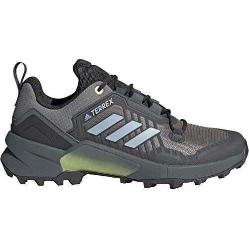 Adidas Womens Terrex Swift R3 Hiking Shoe Grey Three/halo Blue/hi-res Yellow - Grey Three/Halo Blue/Hi-Res Yellow