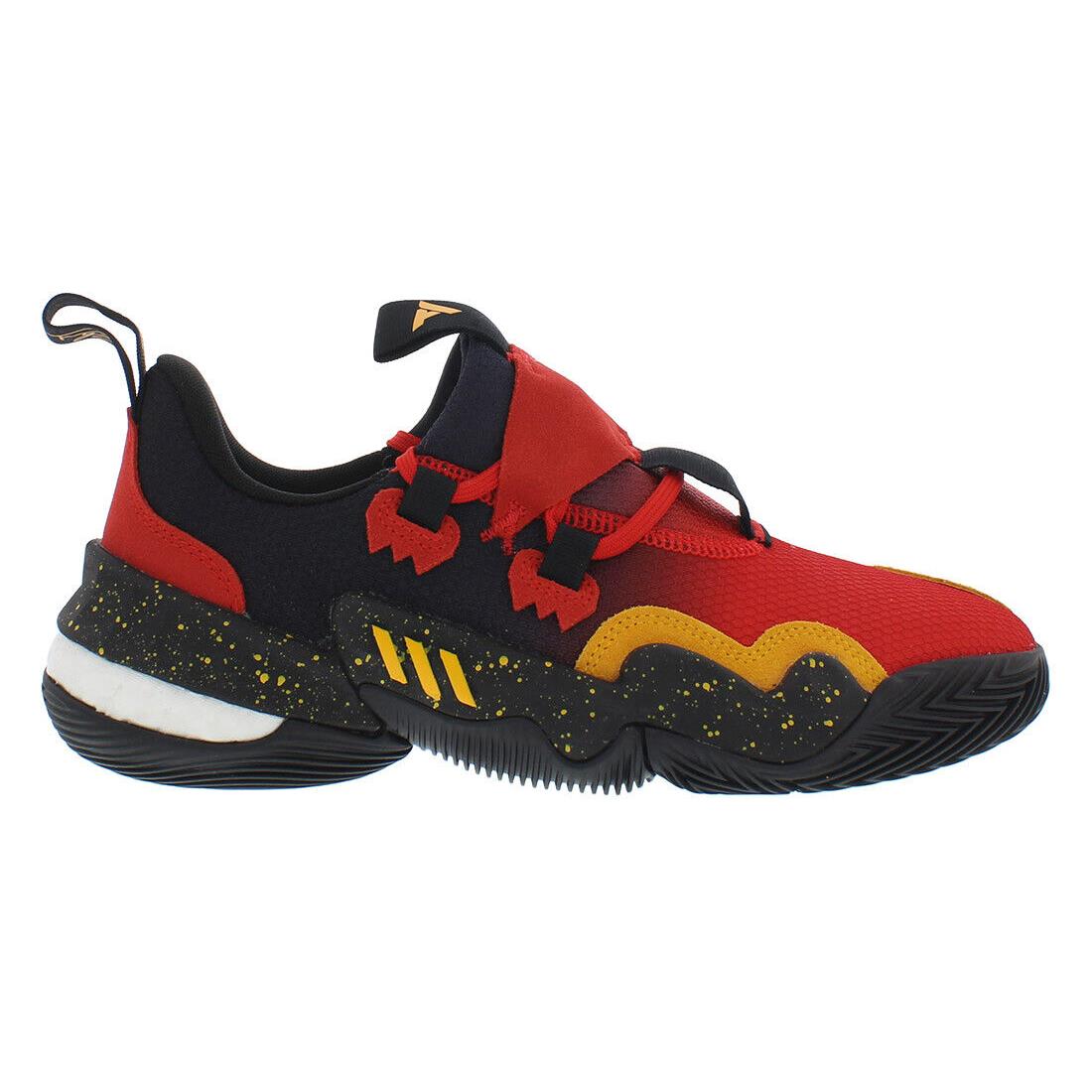 Adidas Trae Young 1 Unisex Shoes - Vivid Red/Team Colleg Gold/Core Black, Main: Red