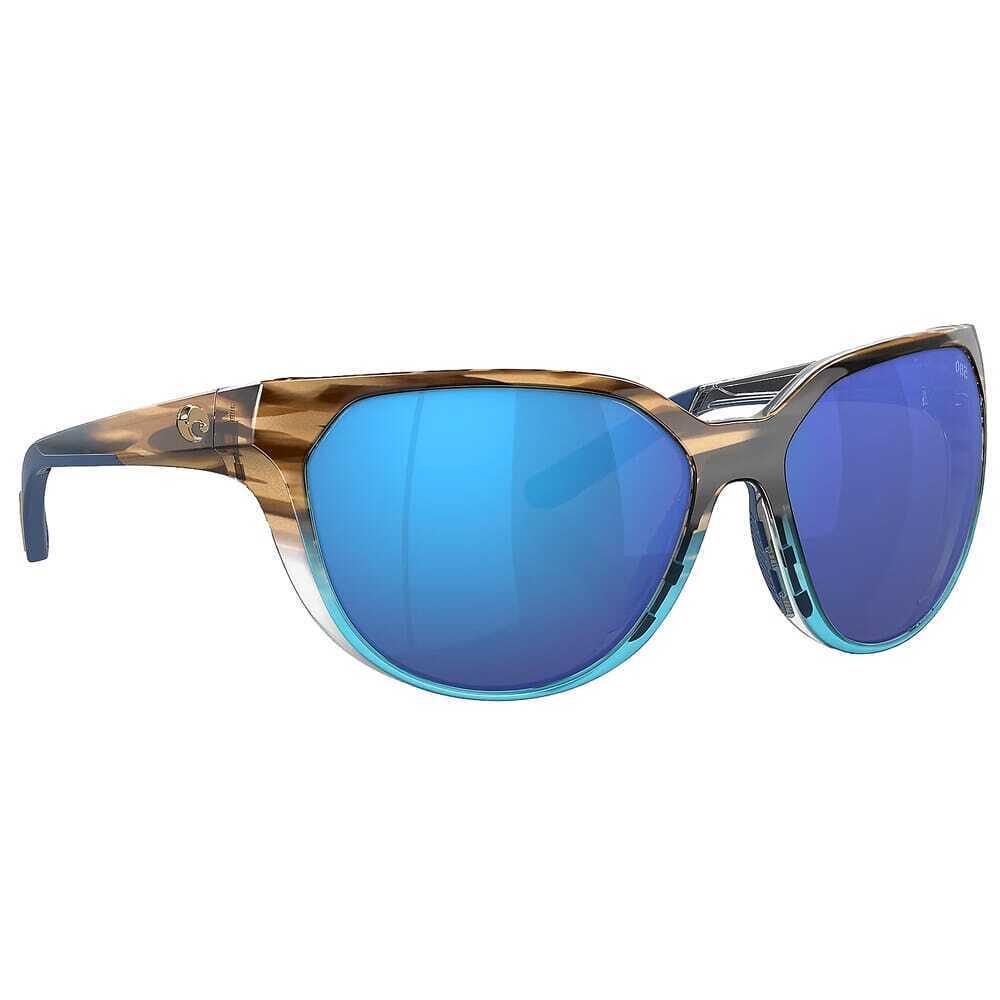 Costa Mayfly Wahoo Frame Sunglasses W/blue Mirror 580G Lenses 06S9110-91100558