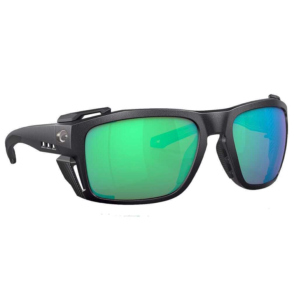 Costa King Tide 8 Black Pearl Sunglasses W/green Mirror 580G 06S9111-91110260