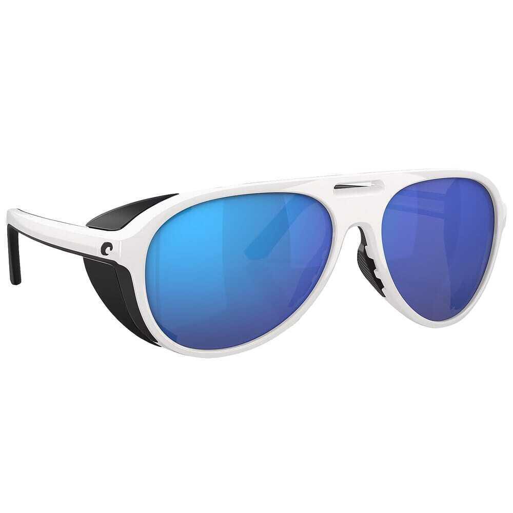 Costa Grand Catalina Hull White Sunglasses W/blue Mirror 580G 06S9117-91170959