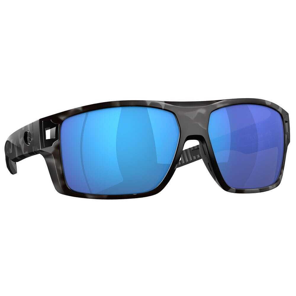 Costa Diego Tiger Shark Frame Sunglasses W/blue Mirror 580G 06S9034-90343162