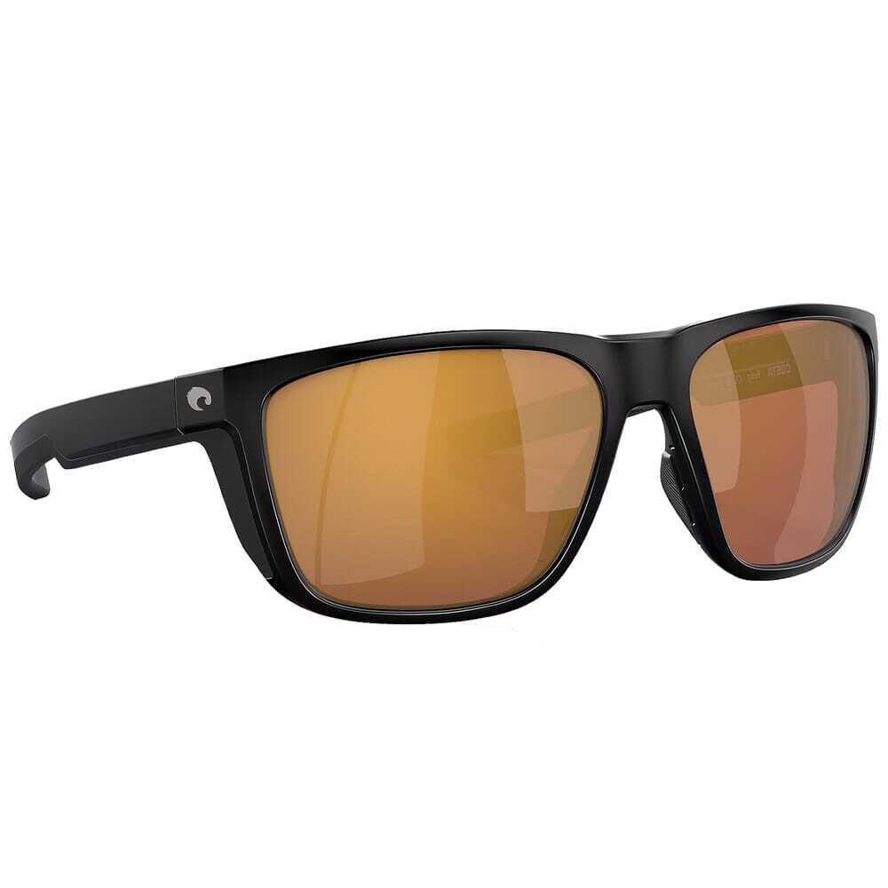 Costa Ferg Matte Black Frame Sunglasses W/gold Mirror 580G 06S9002-90024059