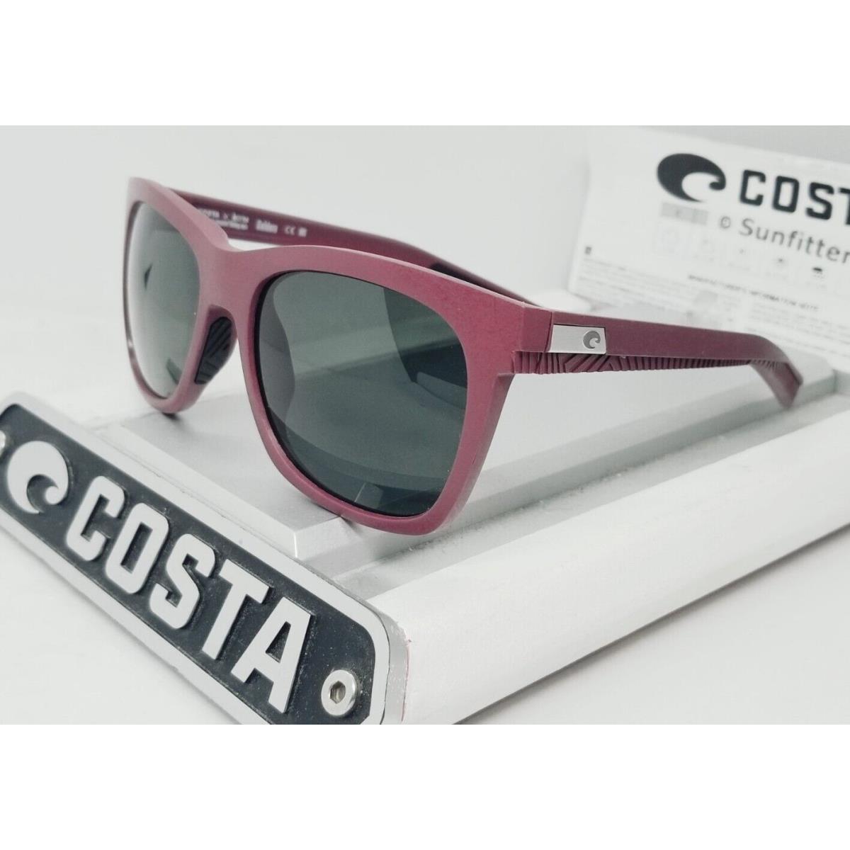 Costa Del Mar Net Plum/gray Caldera Polarized 580G Sunglasses