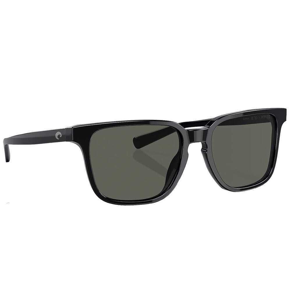 Costa Kailano Black Frame Sunglasses W/gray 580G Lenses 06S2013-20130153