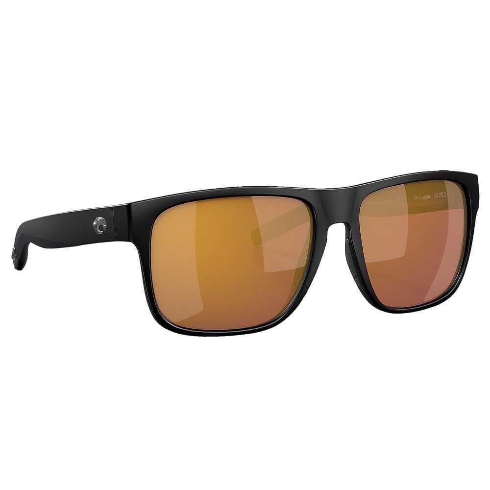 Costa Spearo XL Matte Black Frame Sunglasses W/gold Mirror 580G 06S9013-90131759