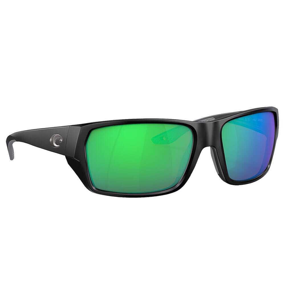 Costa Tailfin Matte Black Sunglasses W/green Mirror 580G S 06S9113-91130357