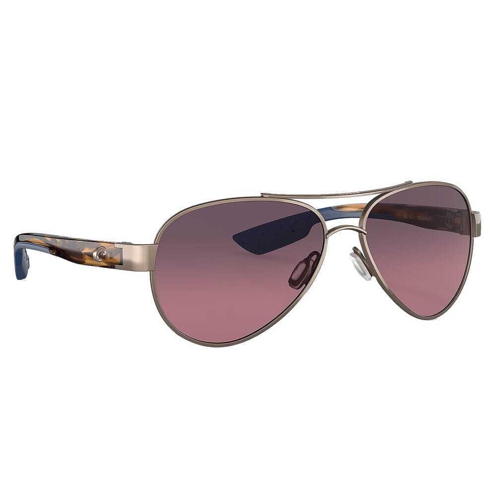 Costa Loreto Golden Pearl Frame Sunglasses W/rose Gradient 580G 06S4006-40063556