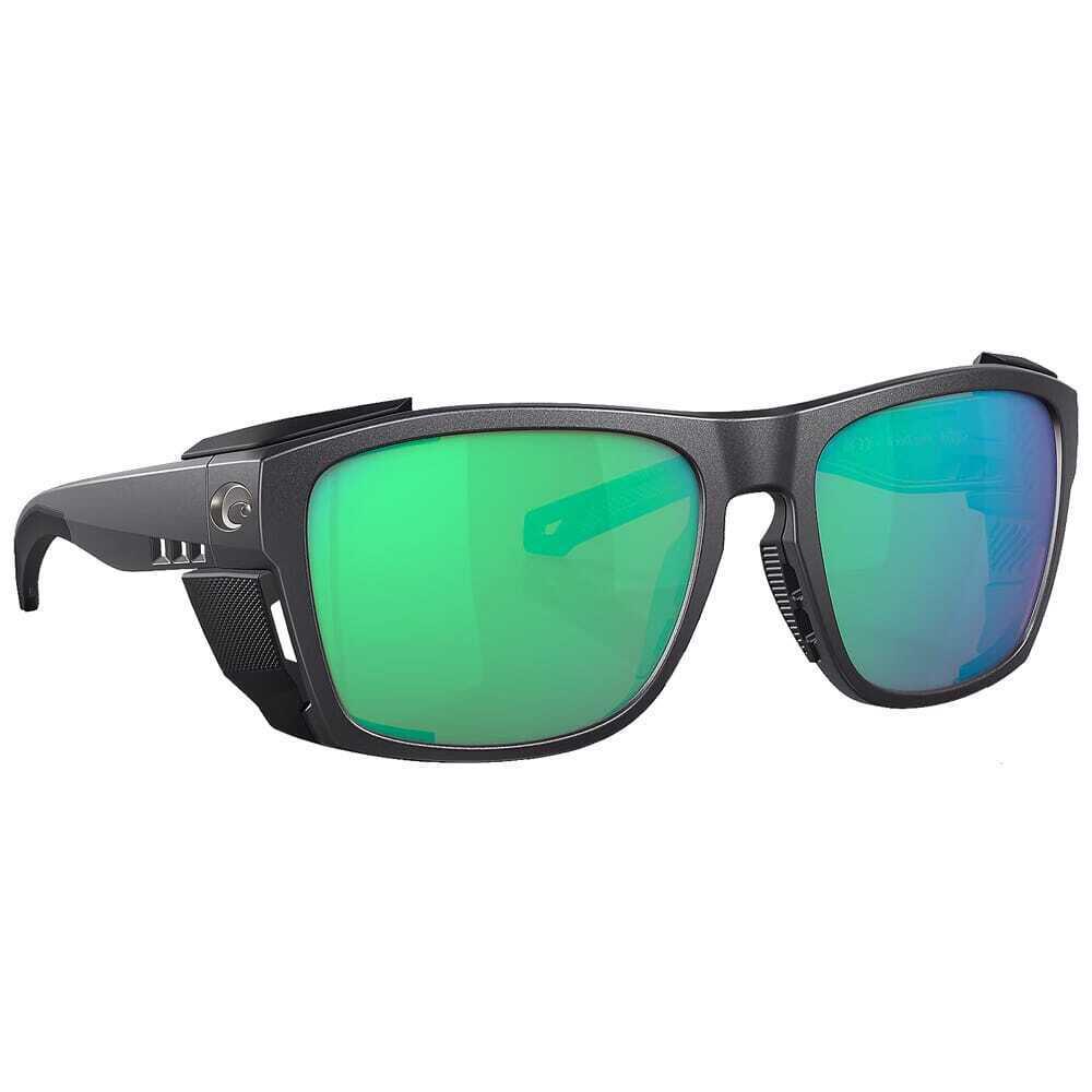 Costa King Tide 6 Black Pearl Sunglasses W/green Mirror 580G 06S9112-91120258