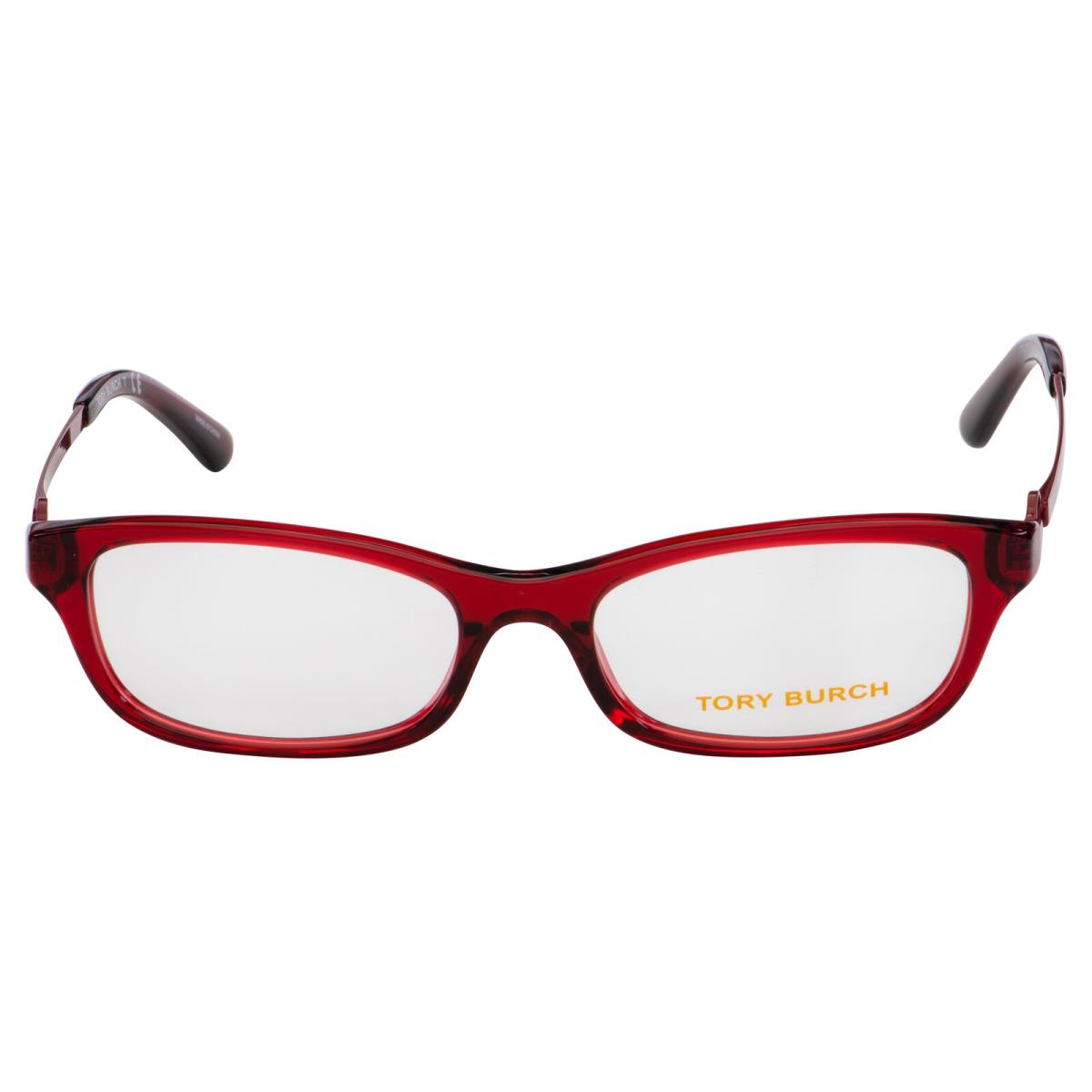 Tory Burch Women`s 50mm Transparent Red Opticals TY2106-1801-50