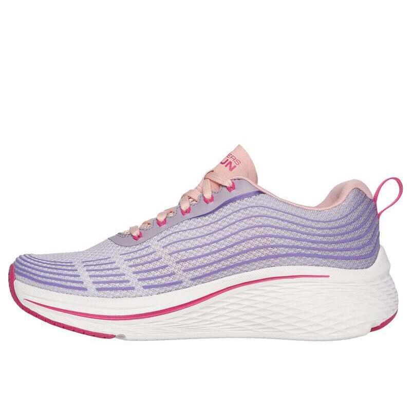 Womens Skechers Max Cushioning Elite 2.0 - Alaura Lavander Pink Mesh Shoes - Pink