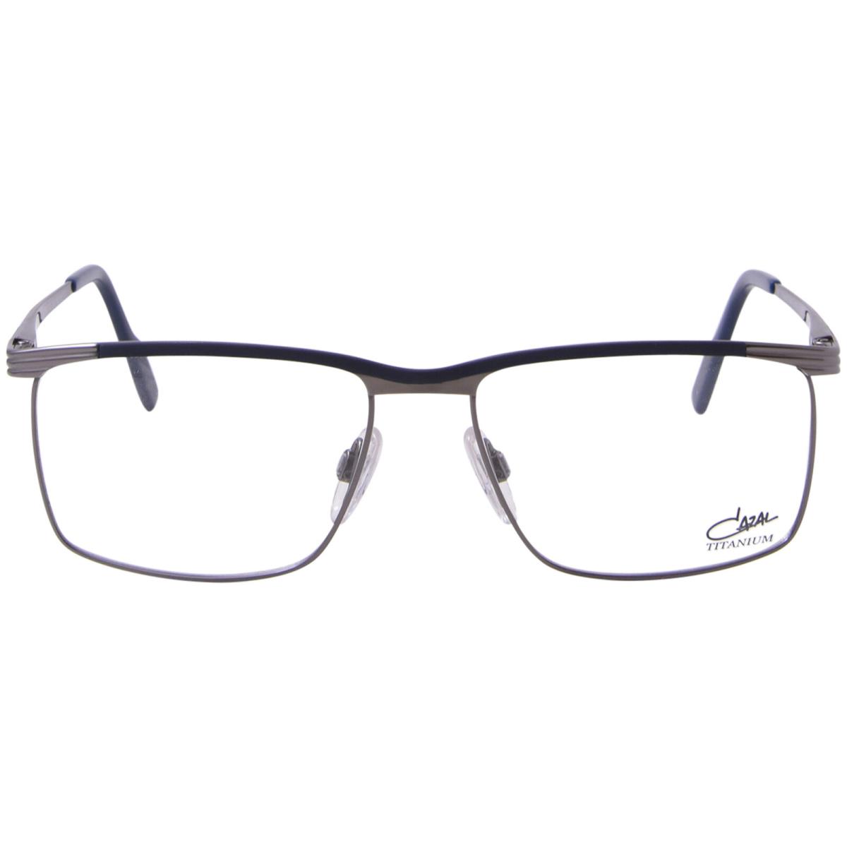 Cazal 7085 003 Titanium Eyeglasses Night Blue/gunmetal Full Rim 56mm