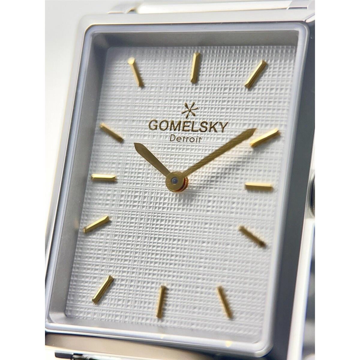Gomelsky By Shinola Shirly Large Stainless Steel Quartz Watch W/ Box