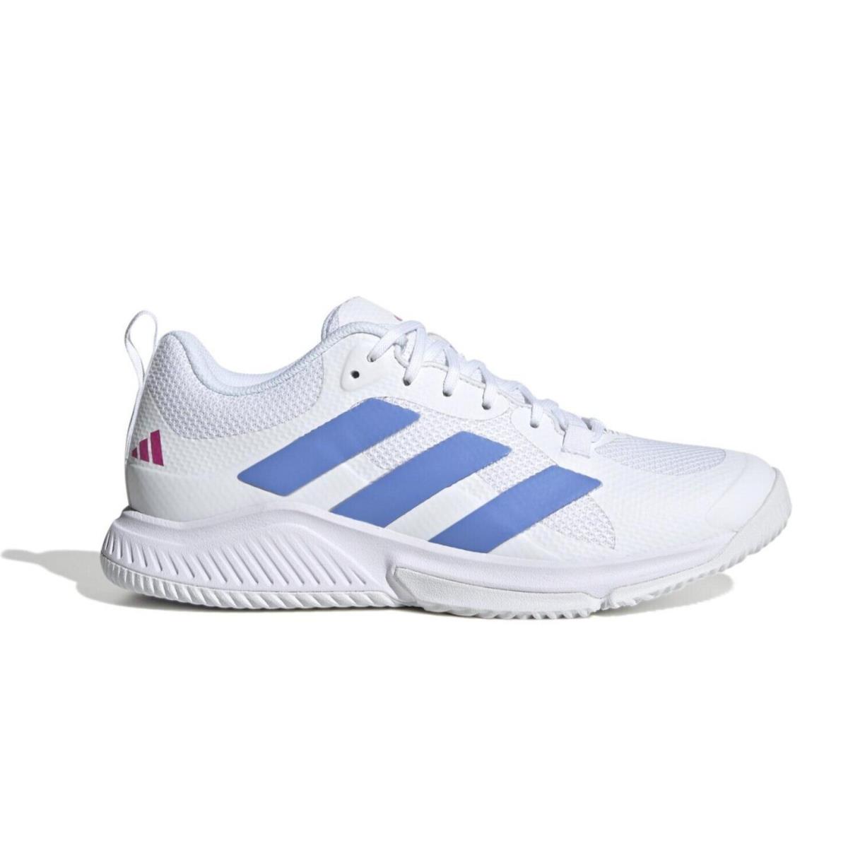 Adidas Shoes Indoor Woman Adidas Court Team Bounce 2.0 Size 6.5 HR1234 72-F - White