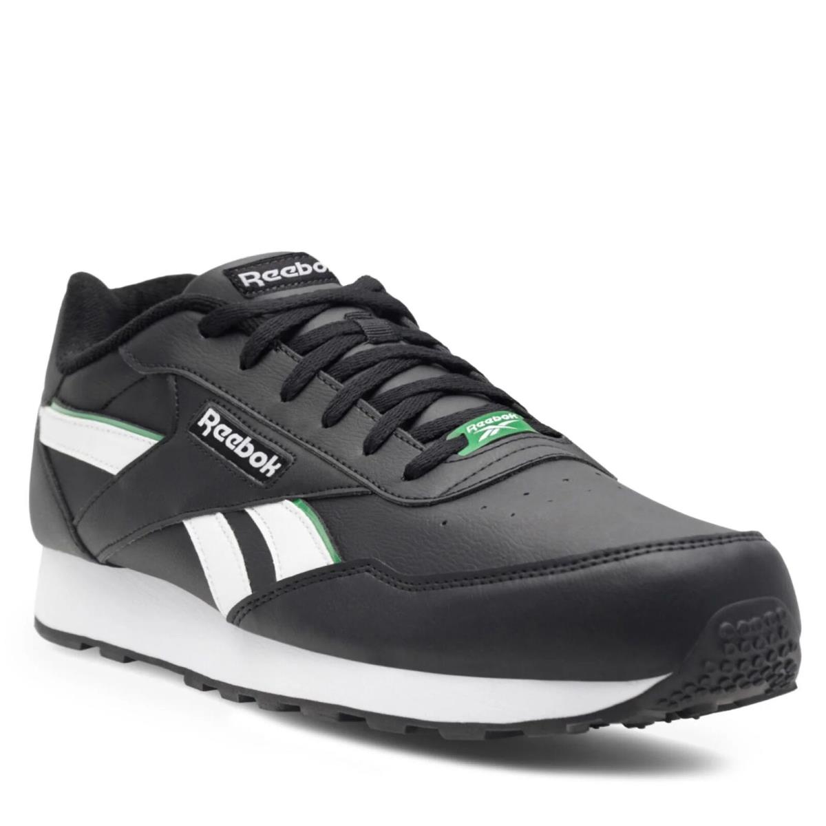 100046973/GY8850 Mens Reebok Reebok Rewind Run - Cblack/Glegrn/Ftwwht