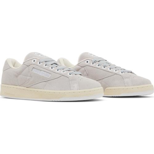 100062206/HP6470 Mens Reebok Club C Grounds - Grey/Alabaster/White