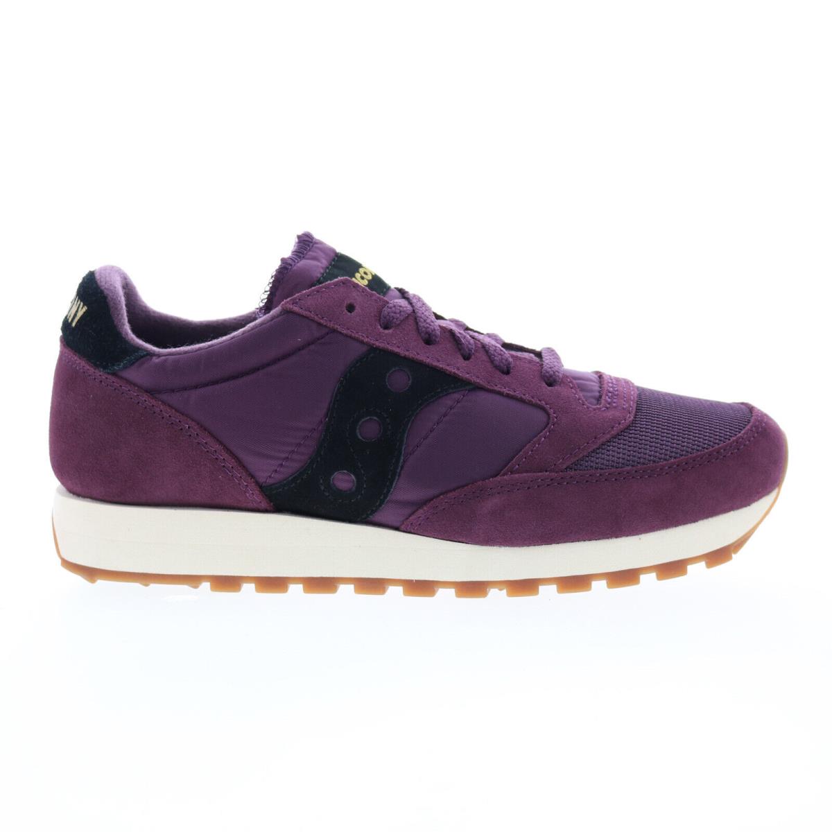 Saucony Jazz Original Vintage Jazz Vintage S70368-166 Mens Purple Lifestyle Sneakers Shoes