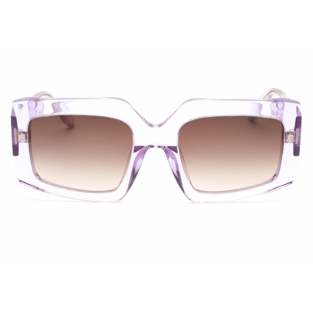 Just Cavalli Women`s Sunglasses Transparent Violet Plastic Frame SJC020V 06SC