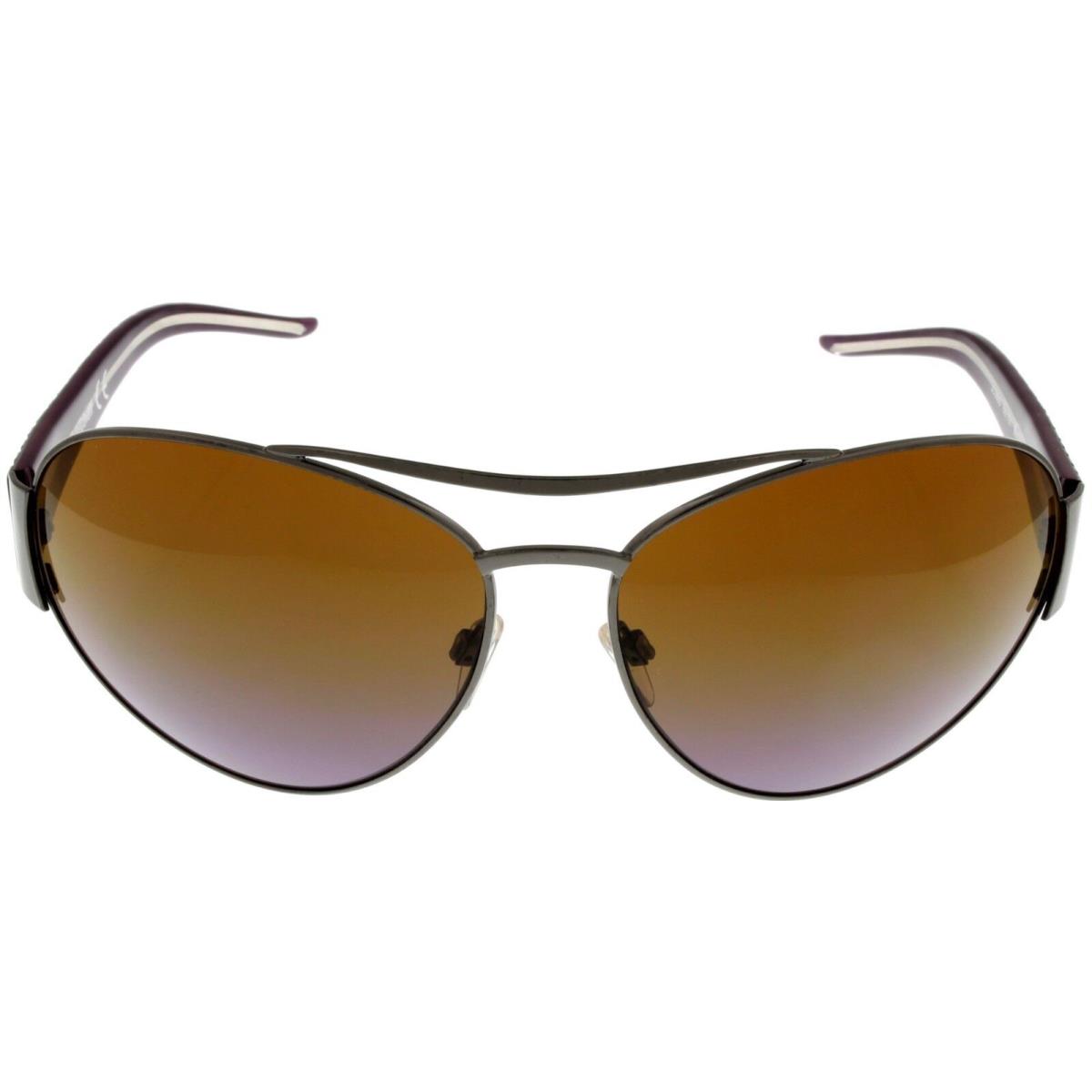 Just Cavalli Sunglasses Women Ruthenium Purple Brown Aviator JC 088S 731