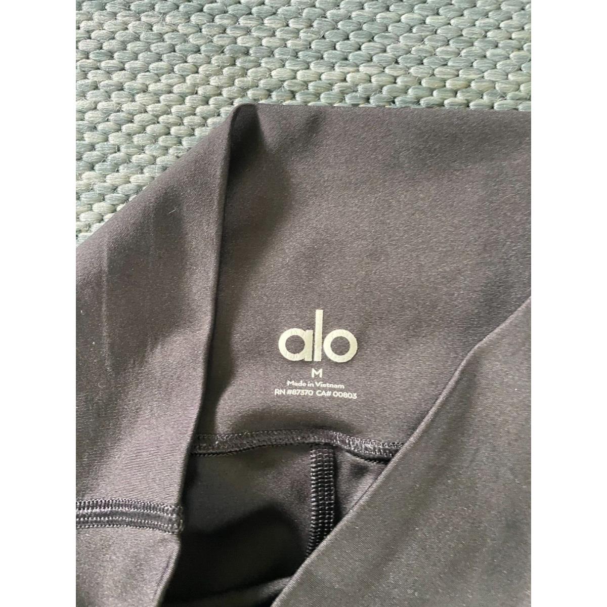 Alo Yoga Airlift High Waist 7/8 Leggings Black Sz M