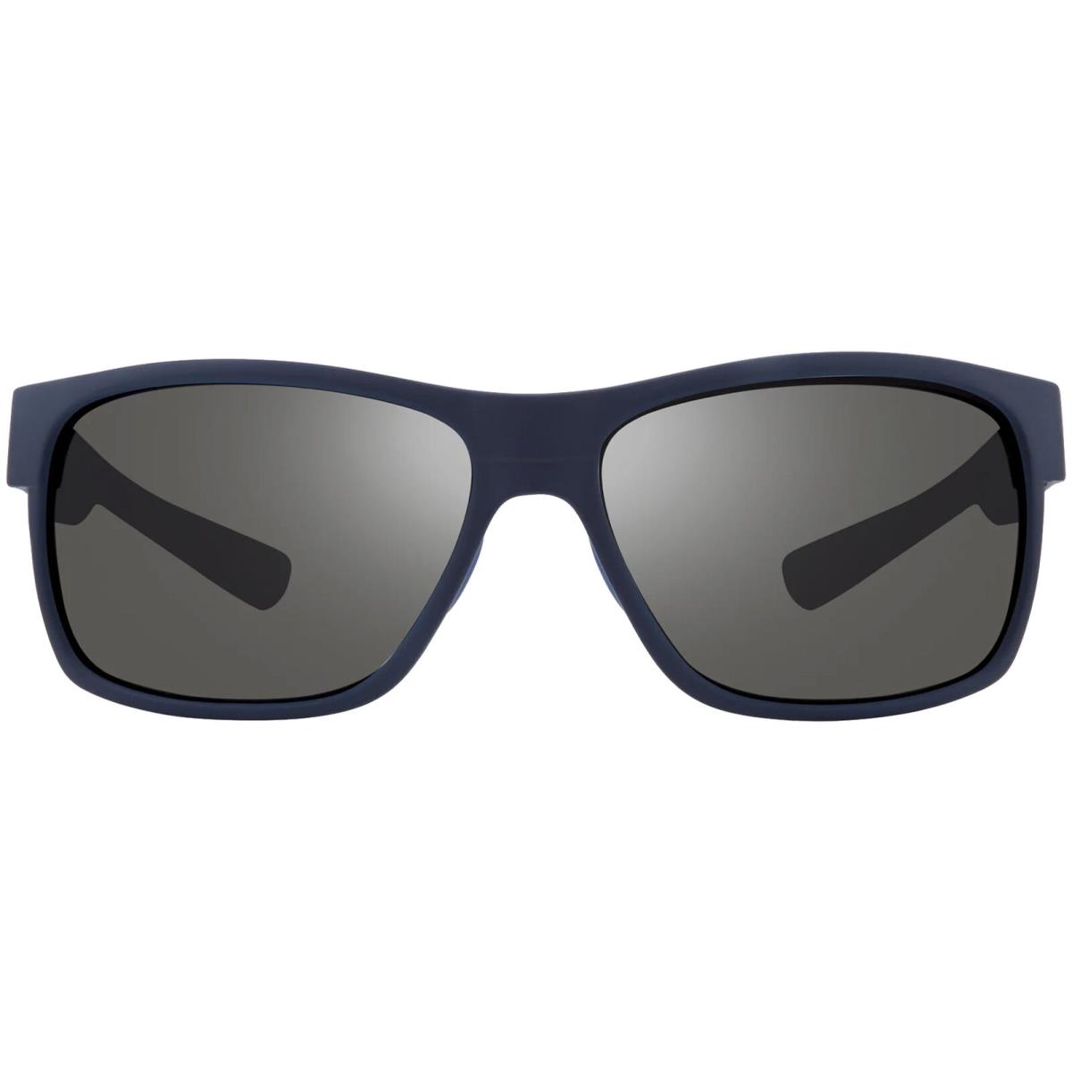Revo Espen Bear Grylls Polarized Blue Squared Wrap Sunglasses - RE1097N05GY