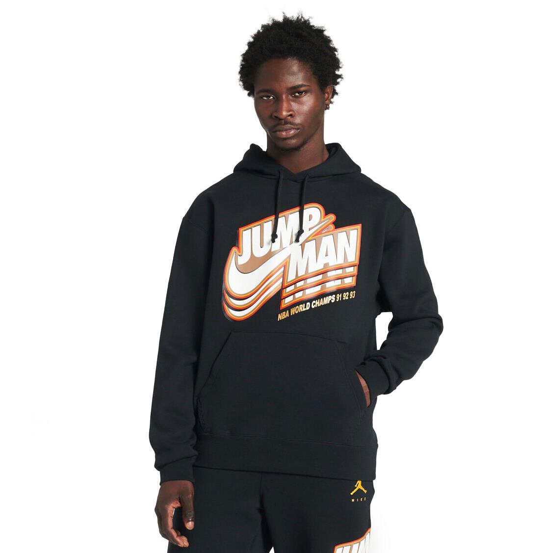 Men`s Jordan Black Core Pullover Hoodie