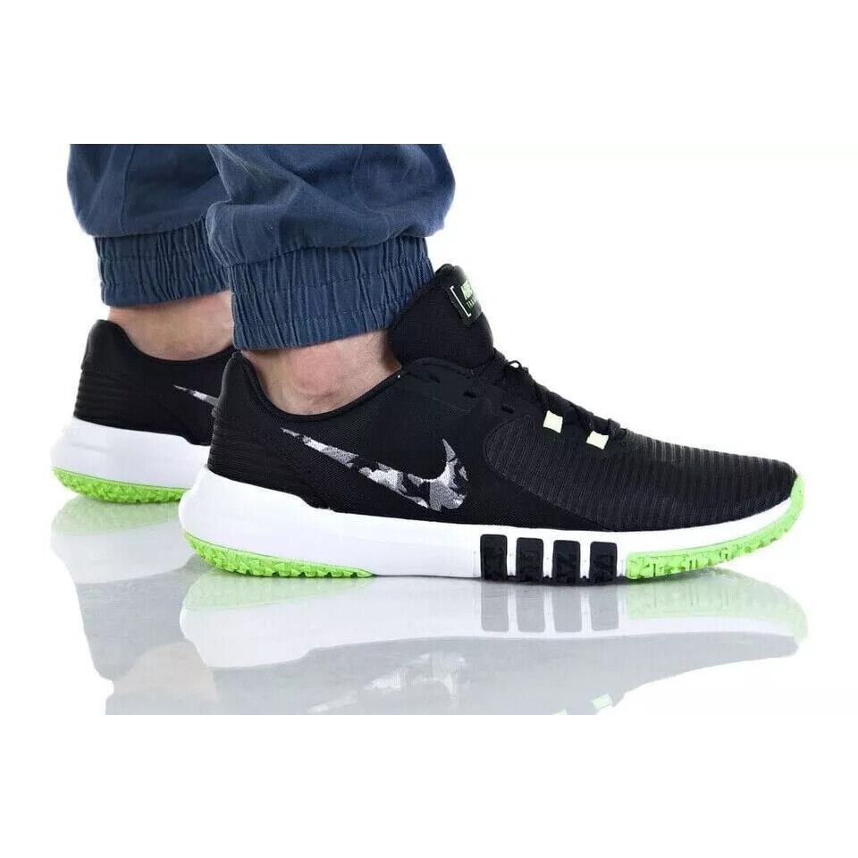 Nike Flex Control TR4 `ghost Green` Men`s Gym Training Crossfit School Shoes