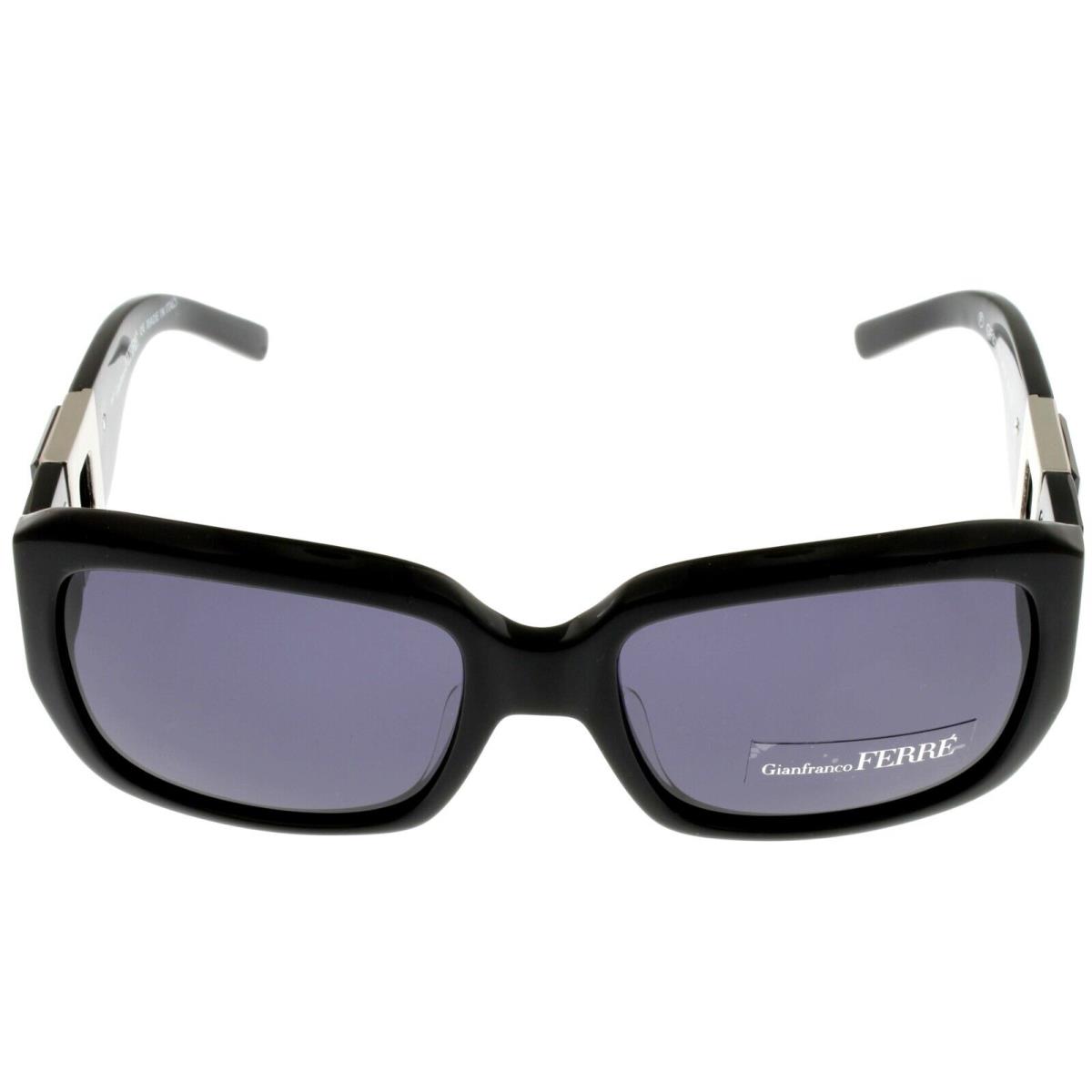 Gianfranco Ferre Sunglasses Women Black Grey Rectangular GF87701