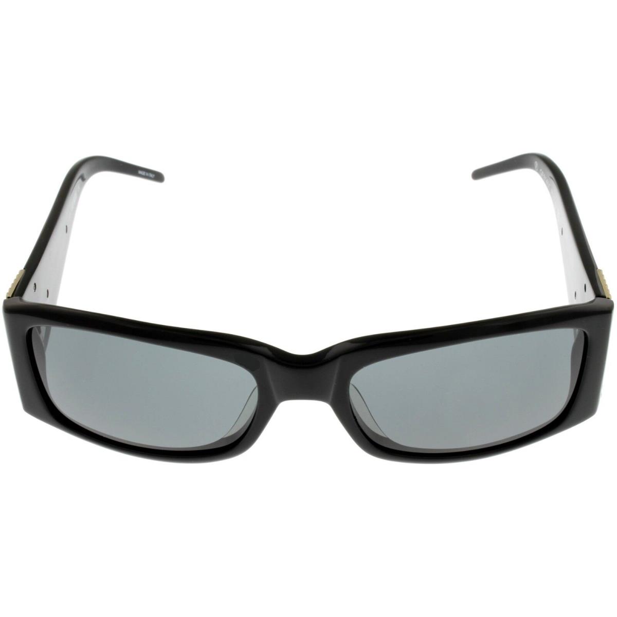 Gianfranco Ferre Sunglasses Women Black Gold Swarovski Rectangular GF814 01
