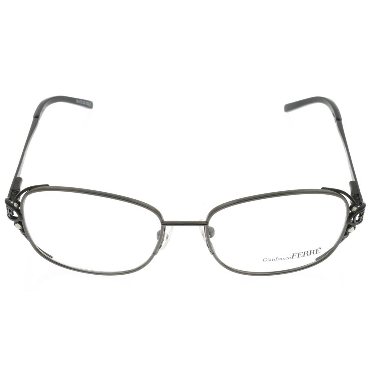 Gianfranco Ferre Eyeglasses Frame Women Black Rectangular GF376 03