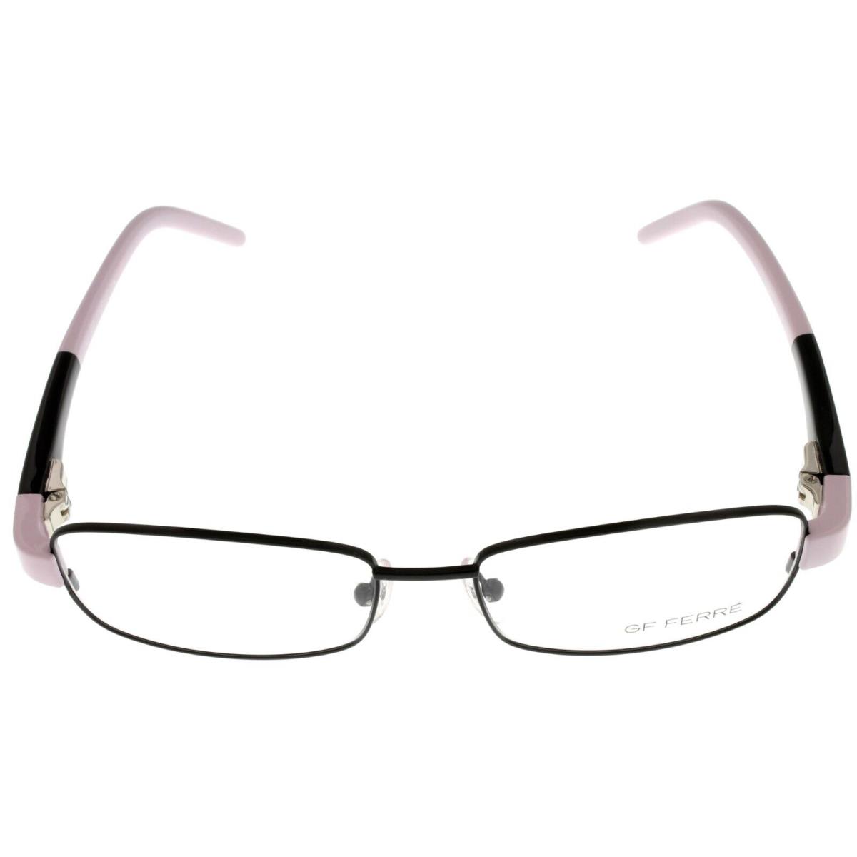 Gianfranco Ferre Eyeglasses Frame Women Black Pink Rectangular FF18501