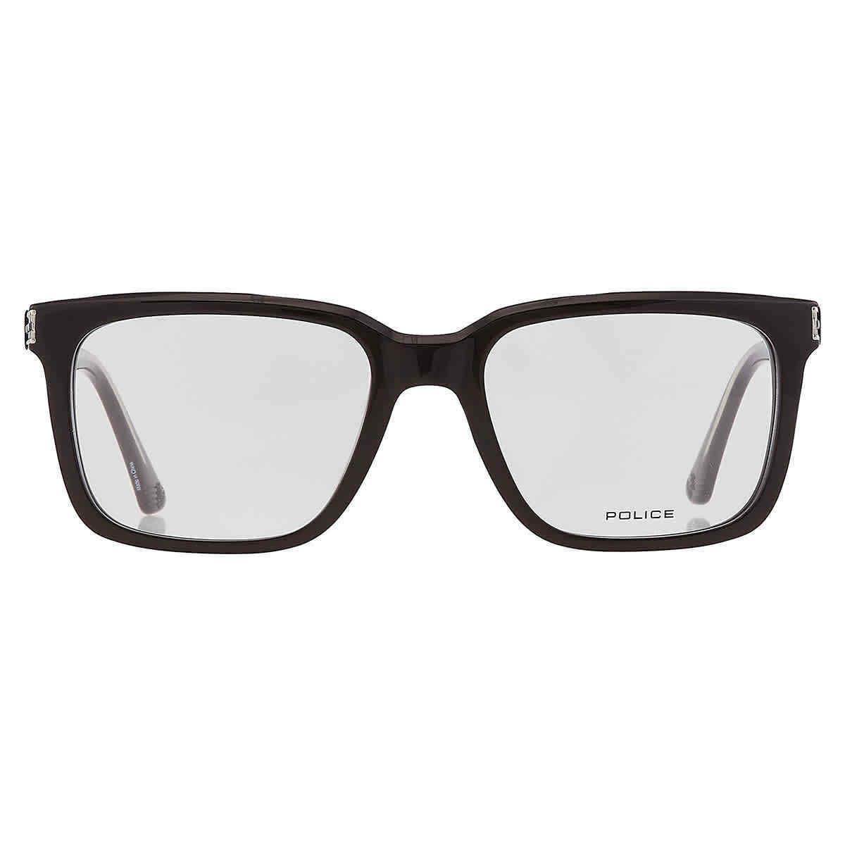 Police Demo Square Unisex Eyeglasses VPLF03N 700Y 53 VPLF03N 700Y 53