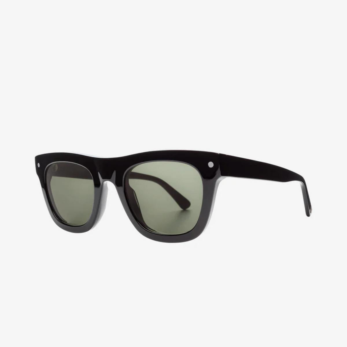 Electric Cocktail Sunglasses Gloss Black Grey Polar