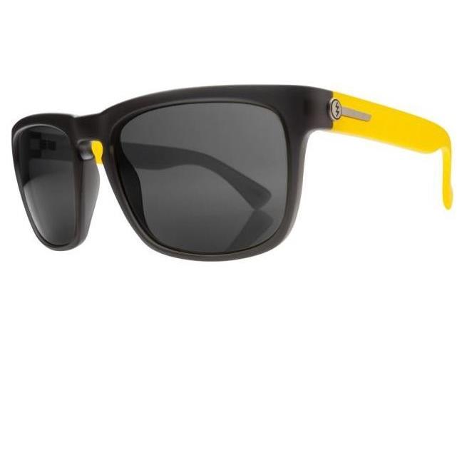 Electric Knoxville Sunglasses-mod Amber-black Yellow-grey Lens