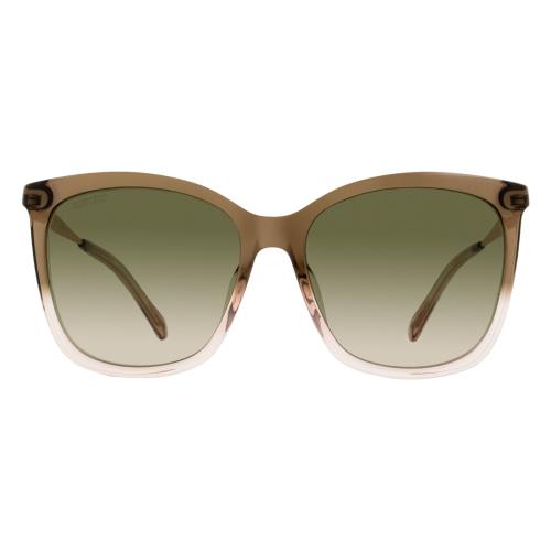 Jimmy Choo Butterfly Sunglasses Nerea /G 08MHA Brown-nude 57mm