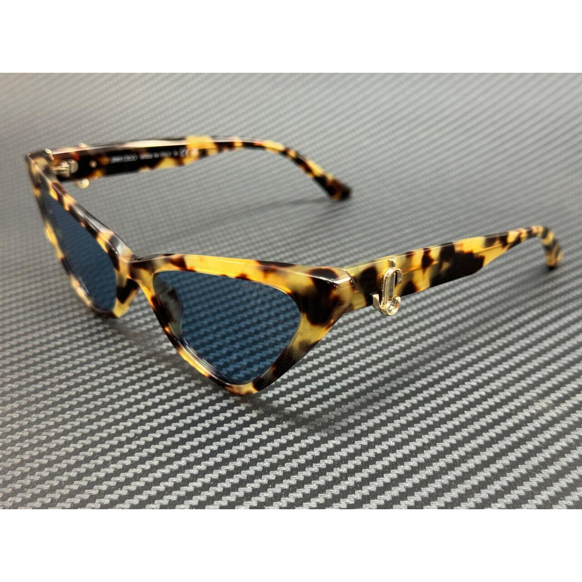 Jimmy Choo JC5008 500472 Yellow Havana Blue Women`s 55 mm Sunglasses