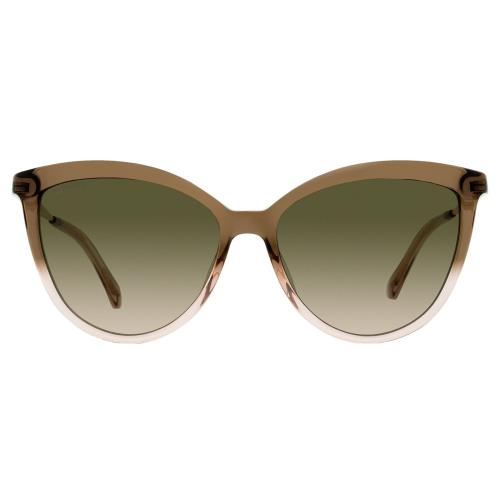 Jimmy Choo Cat Eye Sunglasses Belinda 08MHA Brown-nude 56mm