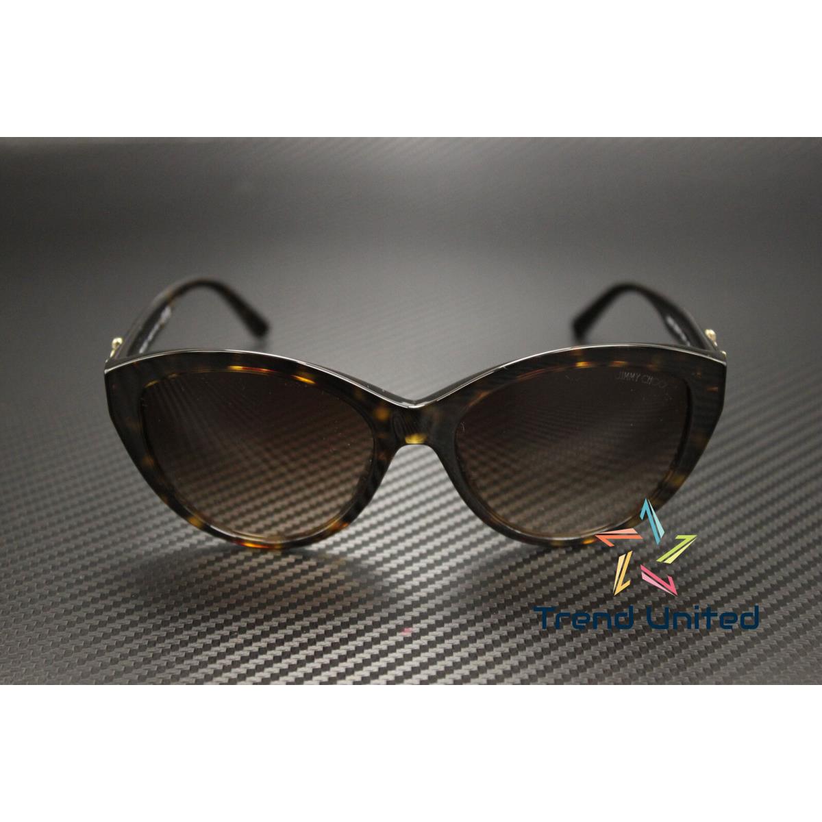 Jimmy Choo JC5007 500213 Havana Gradient Brown 55 mm Women`s Sunglasses