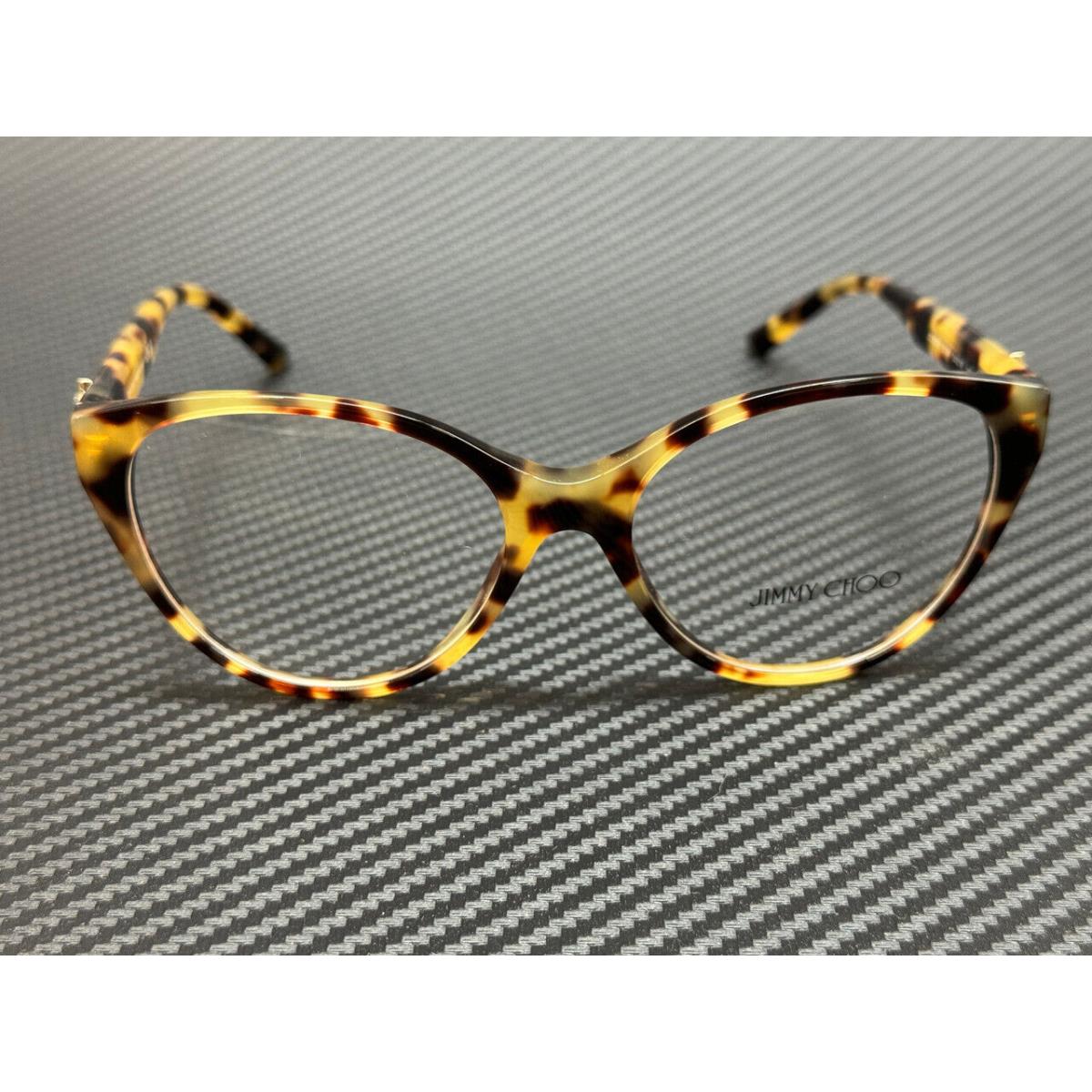 Jimmy Choo JC3009 5004 Yellow Havana Women`s 54 mm Eyeglasses